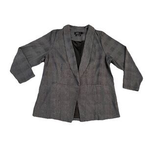 Torrid Women’s Plaid Jacket 3 Open Front Career